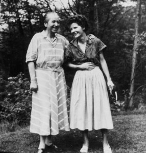gabriela Mistral y Doris Dana